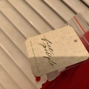 Free People Vibrant Red Apparel